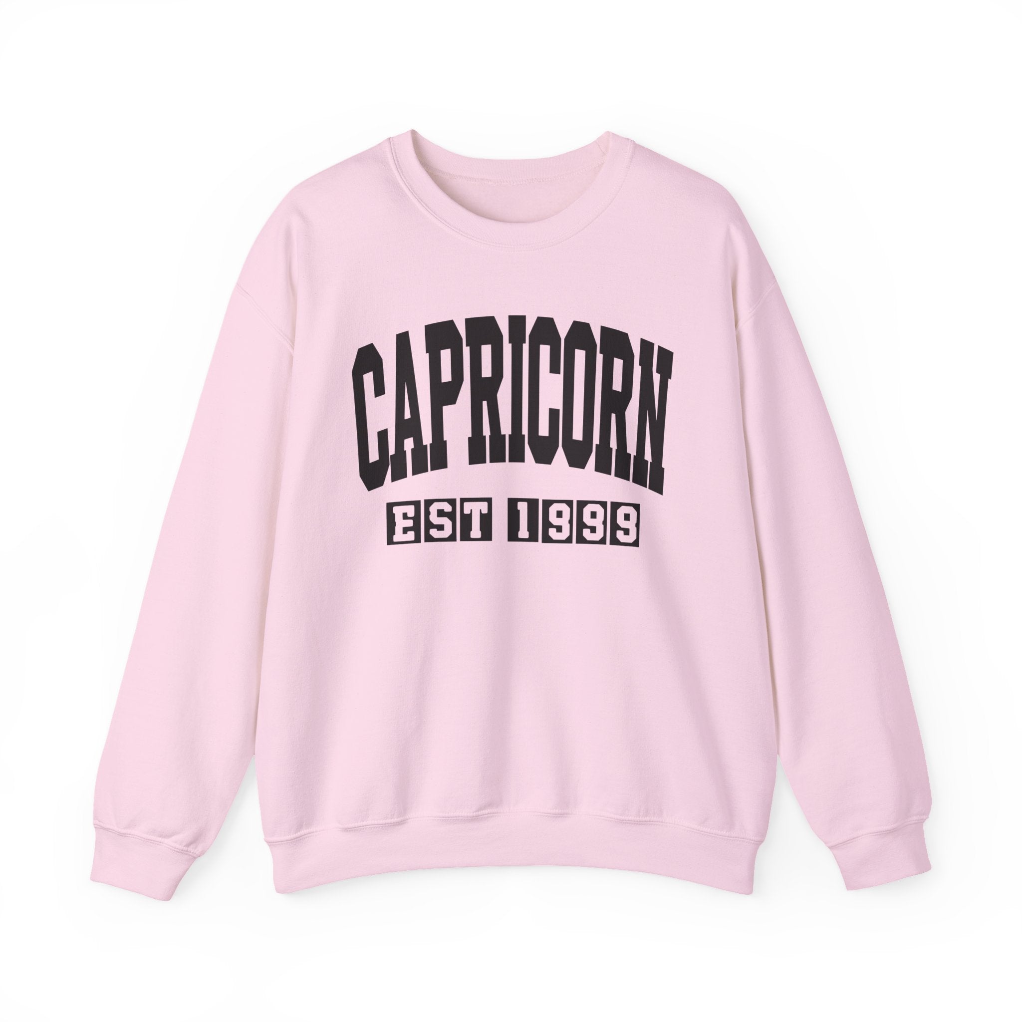 Capricorn (EST YEAR) Personalization — Zodiac Graphic Sweatshirt