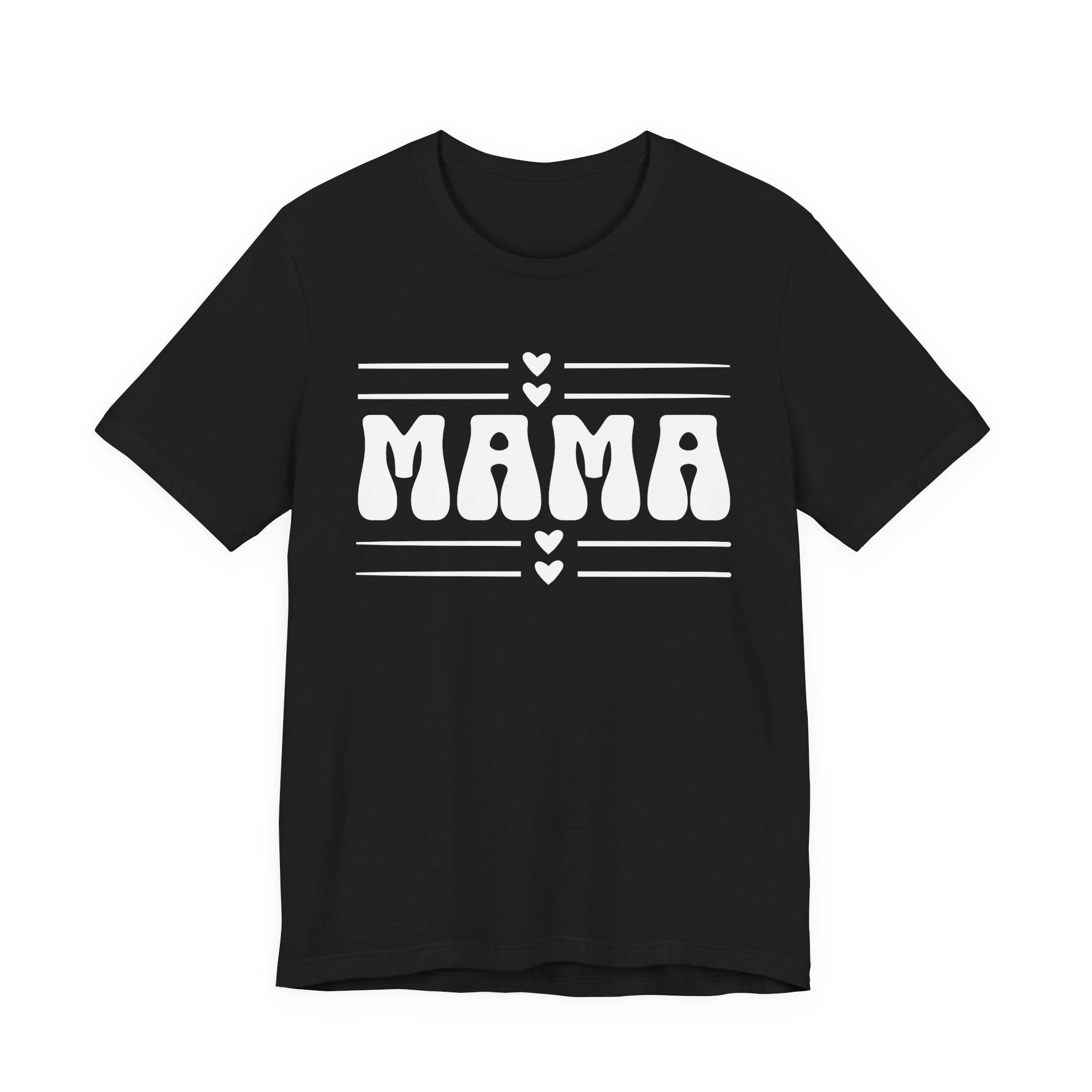 Mama Retro Heart - Tee Shirt