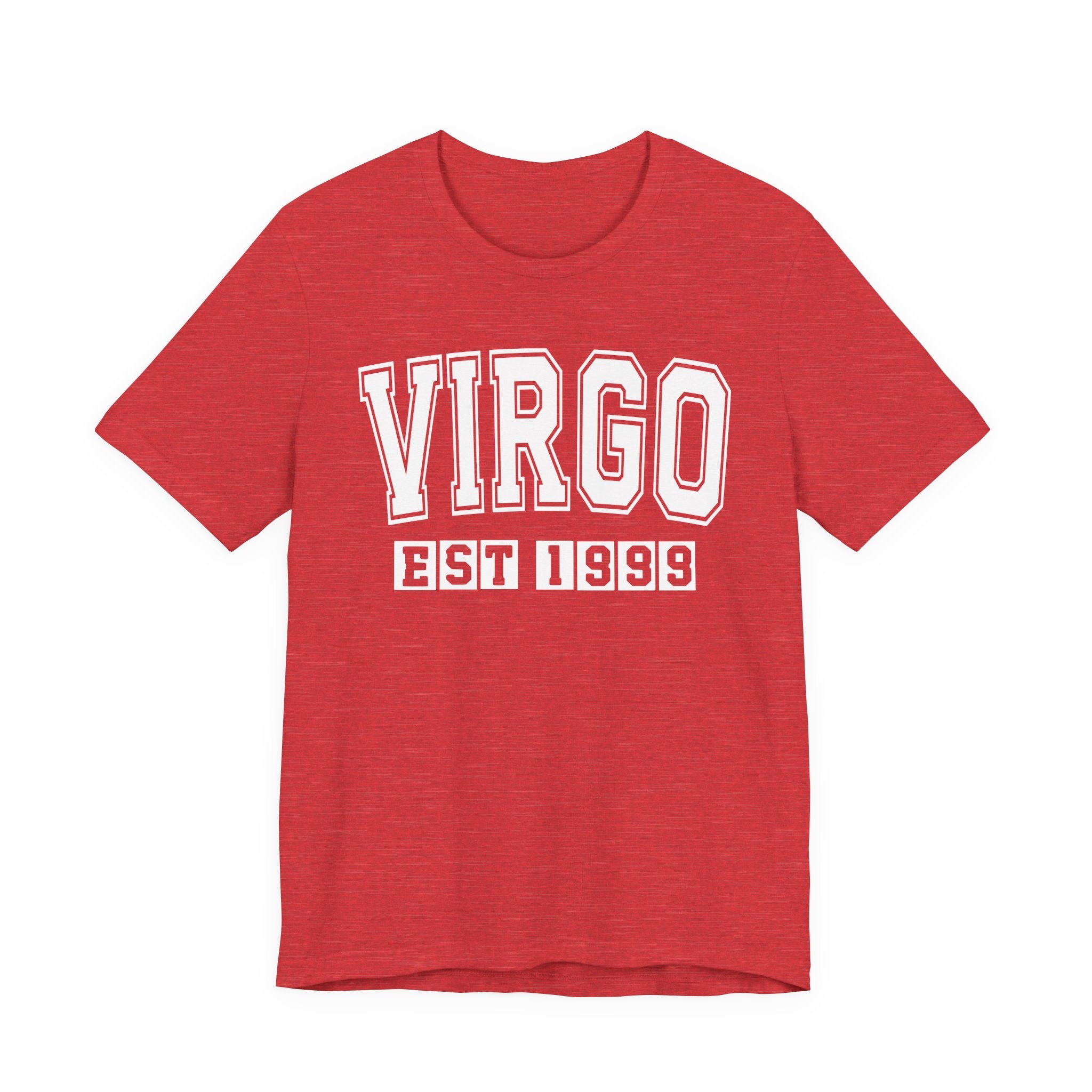 Virgo EST (YEAR) Personalization — Zodiac Birthday Tee Shirt