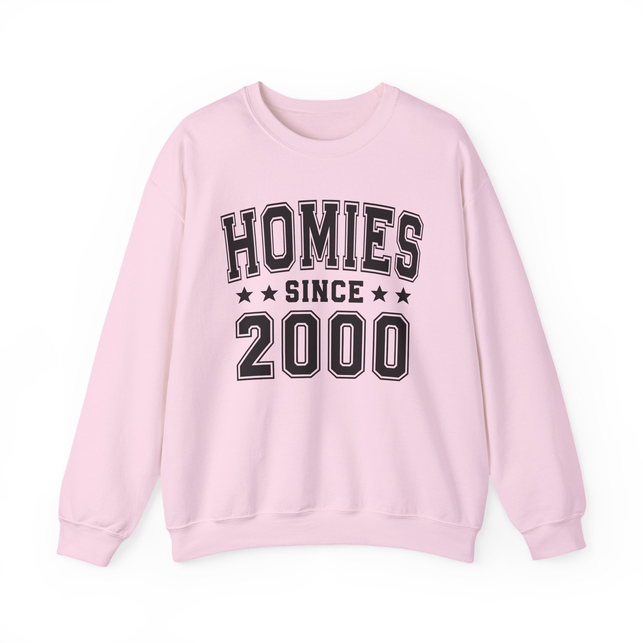 Homies Since (Personalized Date) —  Friendship Milestone Sweatshirt