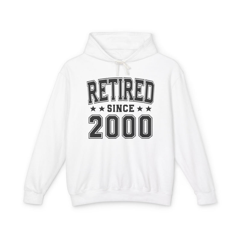 Retired Since (Personalized Date) — Retirement Milestone Hoodie