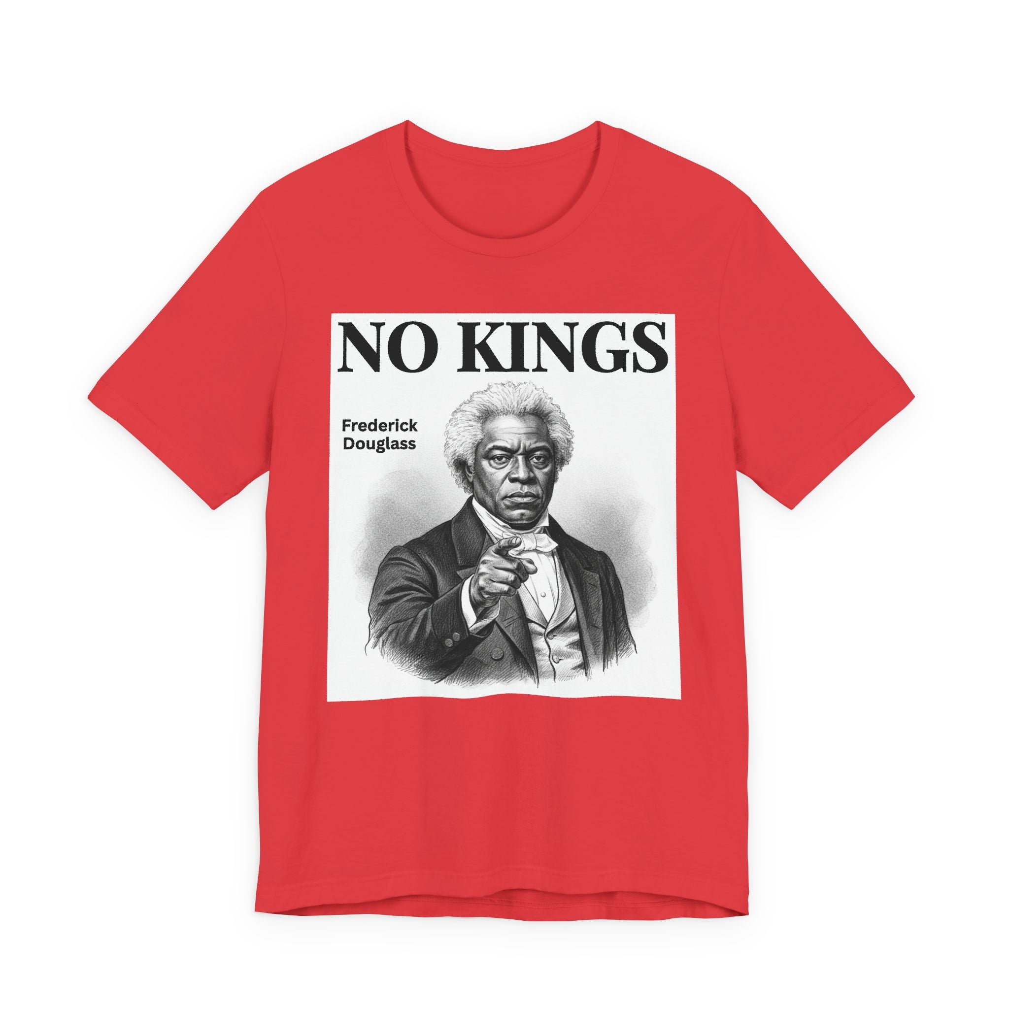 No Kings Frederick Douglass T-Shirt
