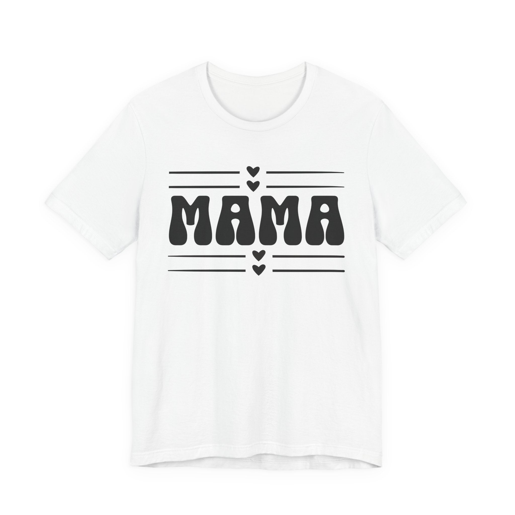 Mama Retro Heart - Tee Shirt