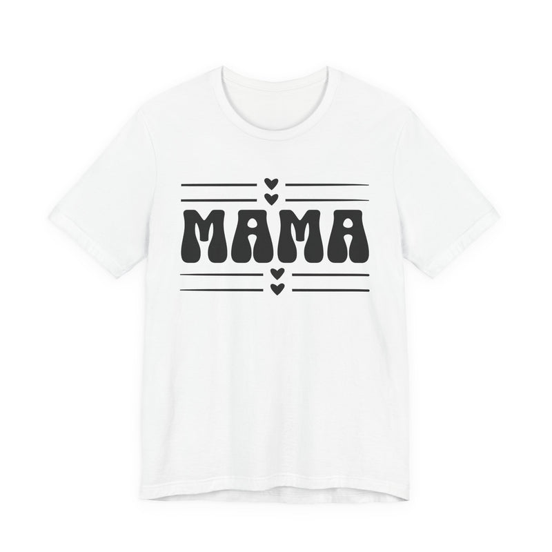 Mama Retro Heart — T-Shirt