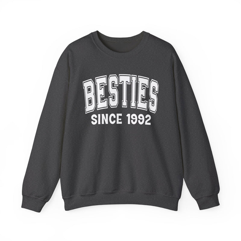 Besties Personalization Sweatshirt — Add Your Special "Since Date"