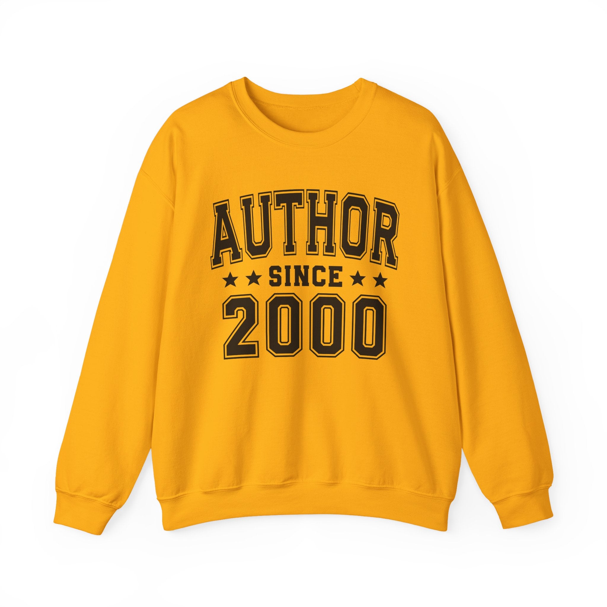 Author Since (Personalized Date) — Writer's Pride Sweatshirt