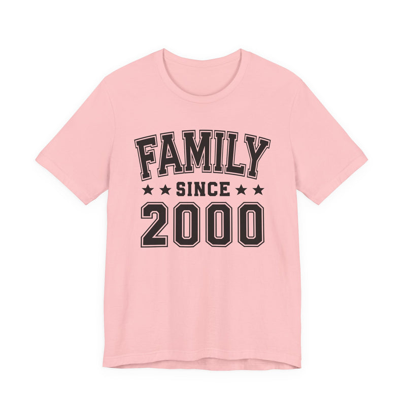 Family Since (Personalized Date) —  Celebrating Family Ties T-shirt