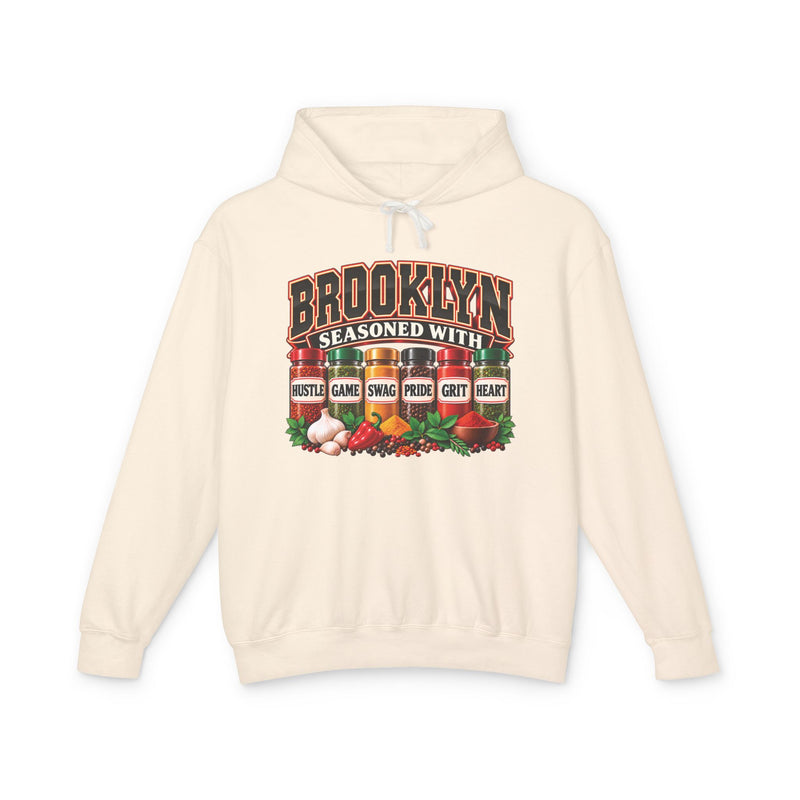 Brooklyn Seasoned With Hustle Game Swag Pride Grit Heart — Hoodie
