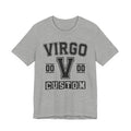 Custom Virgo Varsity Tee Shirt — Customize Birthday Day/Month/Year - Customize Season/nation/Society