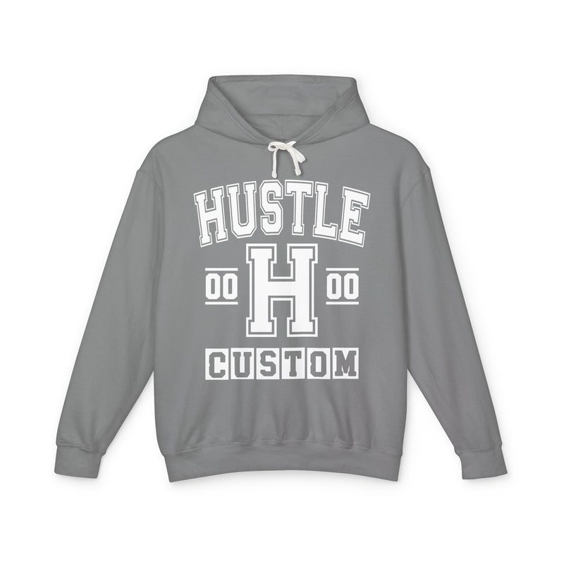 Custom Hustle Varsity Hoodie — Customize Birthday Day/Month/Year — Customize Gemini Season/Nation
