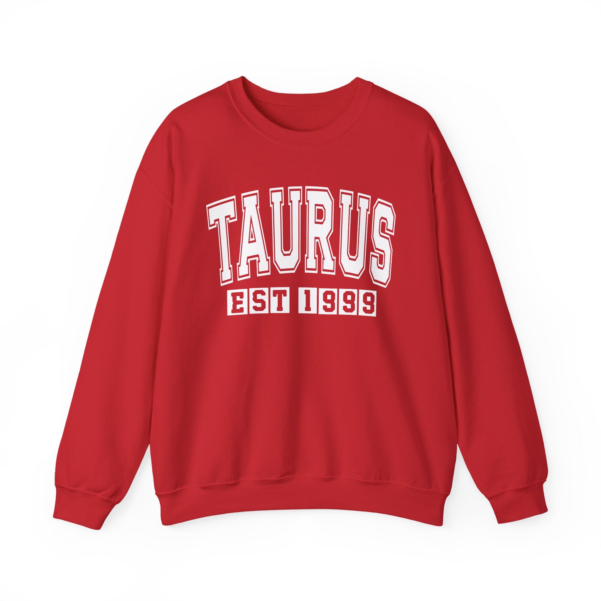 Taurus (EST YEAR) Personalization — Zodiac Graphic Sweatshirt