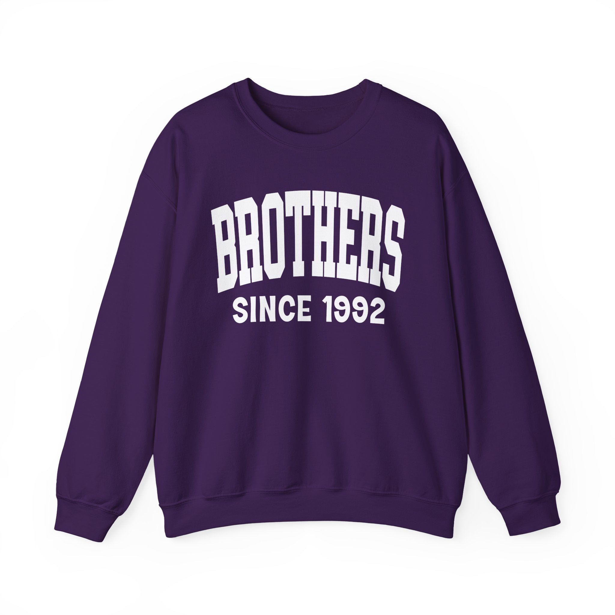 Brothers Personalization Sweatshirt - Add Your Special "Since Date"