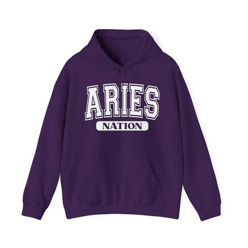Aries Nation Hoodie — Zodiac Graphic Pullover for Gemini Fans