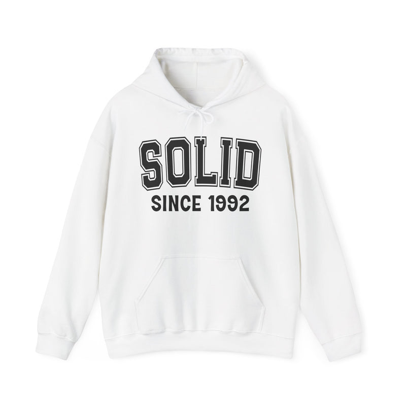 Solid Personalization Hoodie — Add Your Special "Since Date"