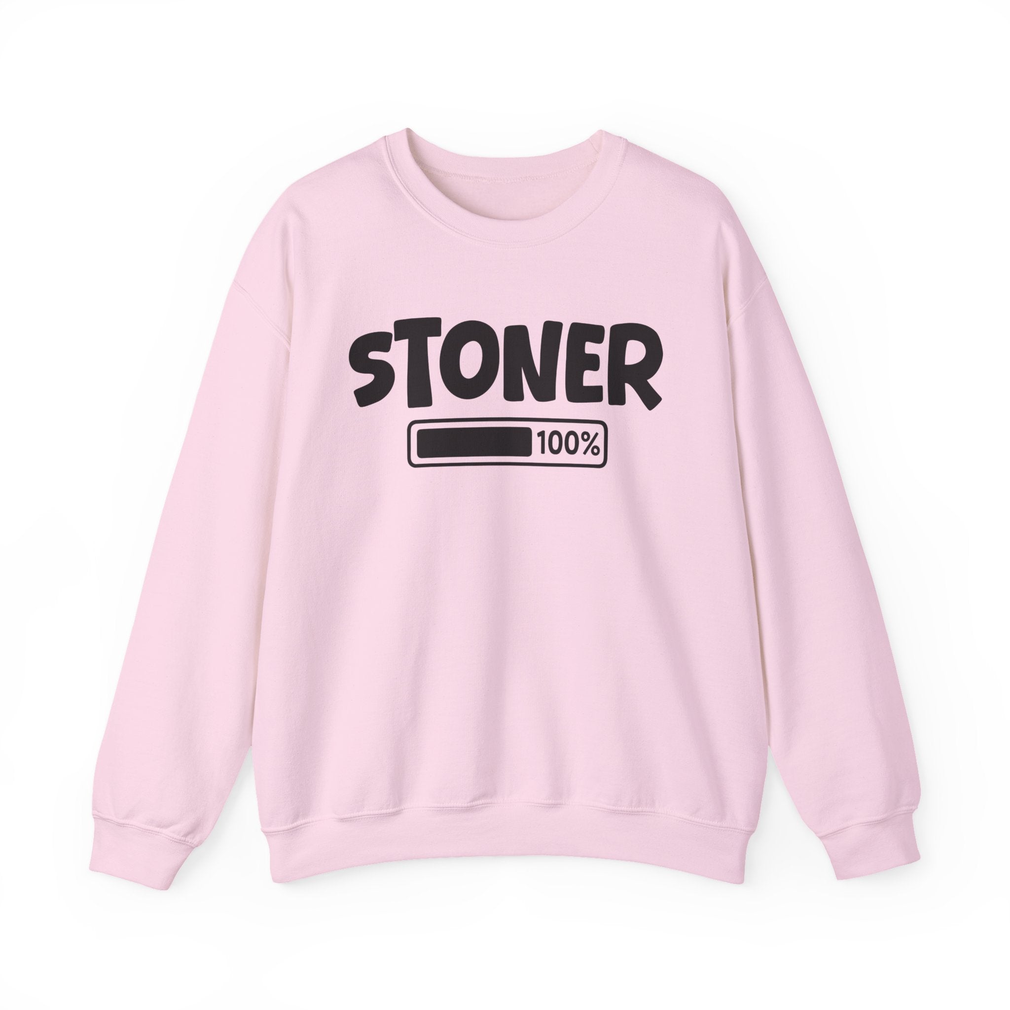 Stoner 100% Loaded - Weed Lover Sweatshirt