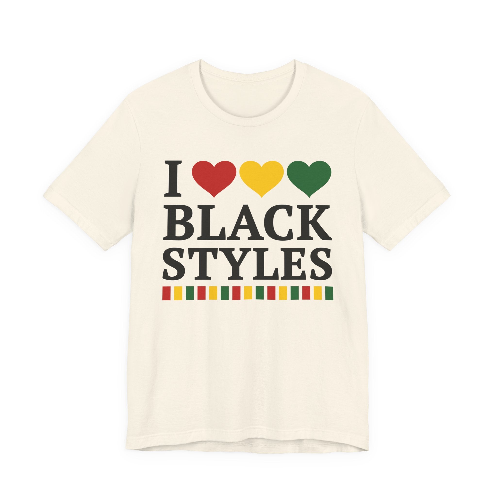I Love Black Styles — T-Shirt