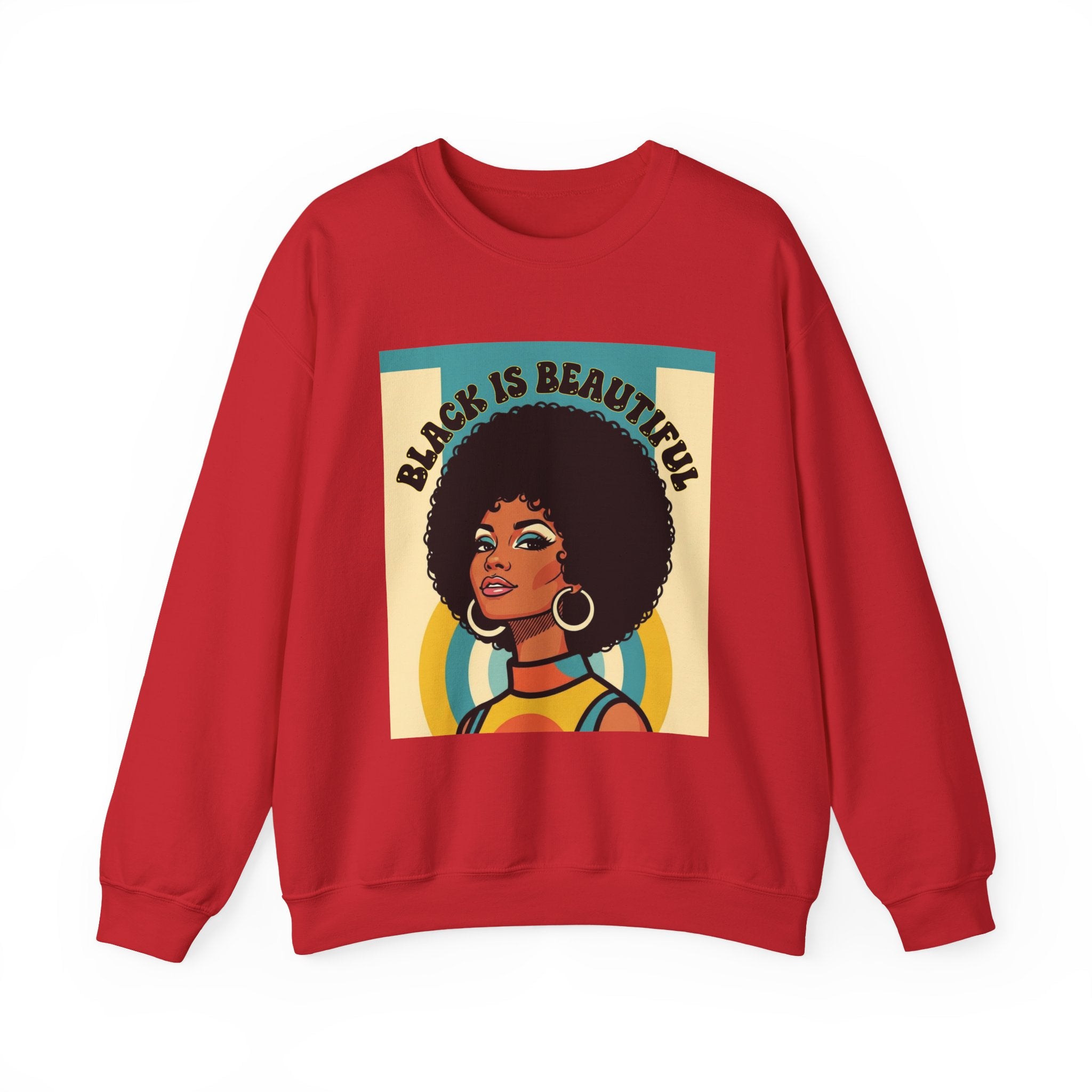 Black Is Beautiful — African American Pride Sweatshirt