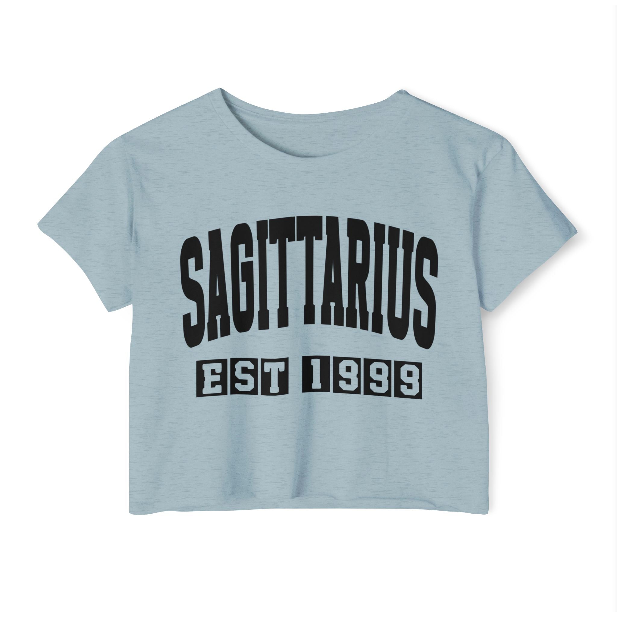 Sagittarius EST (YEAR) Personalization -  Crop Top