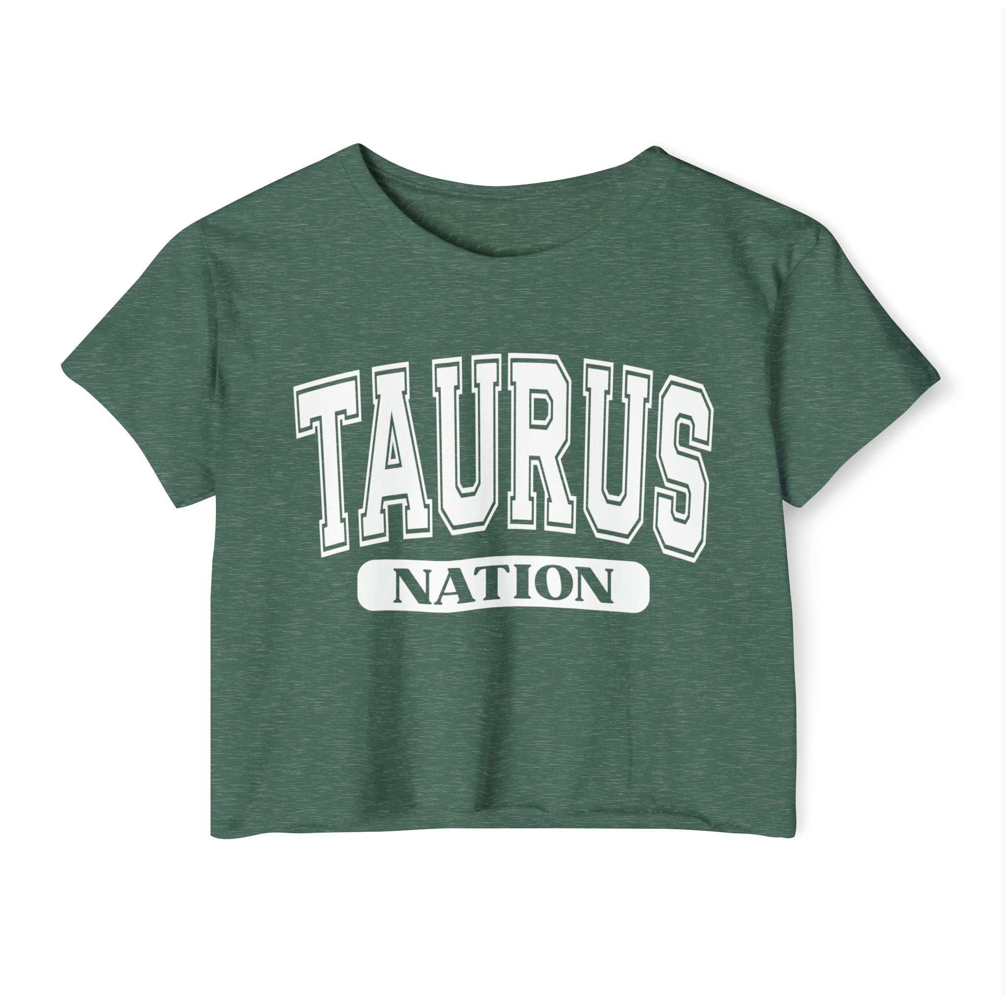 Taurus Nation — Women’s Zodiac Festival Crop Top