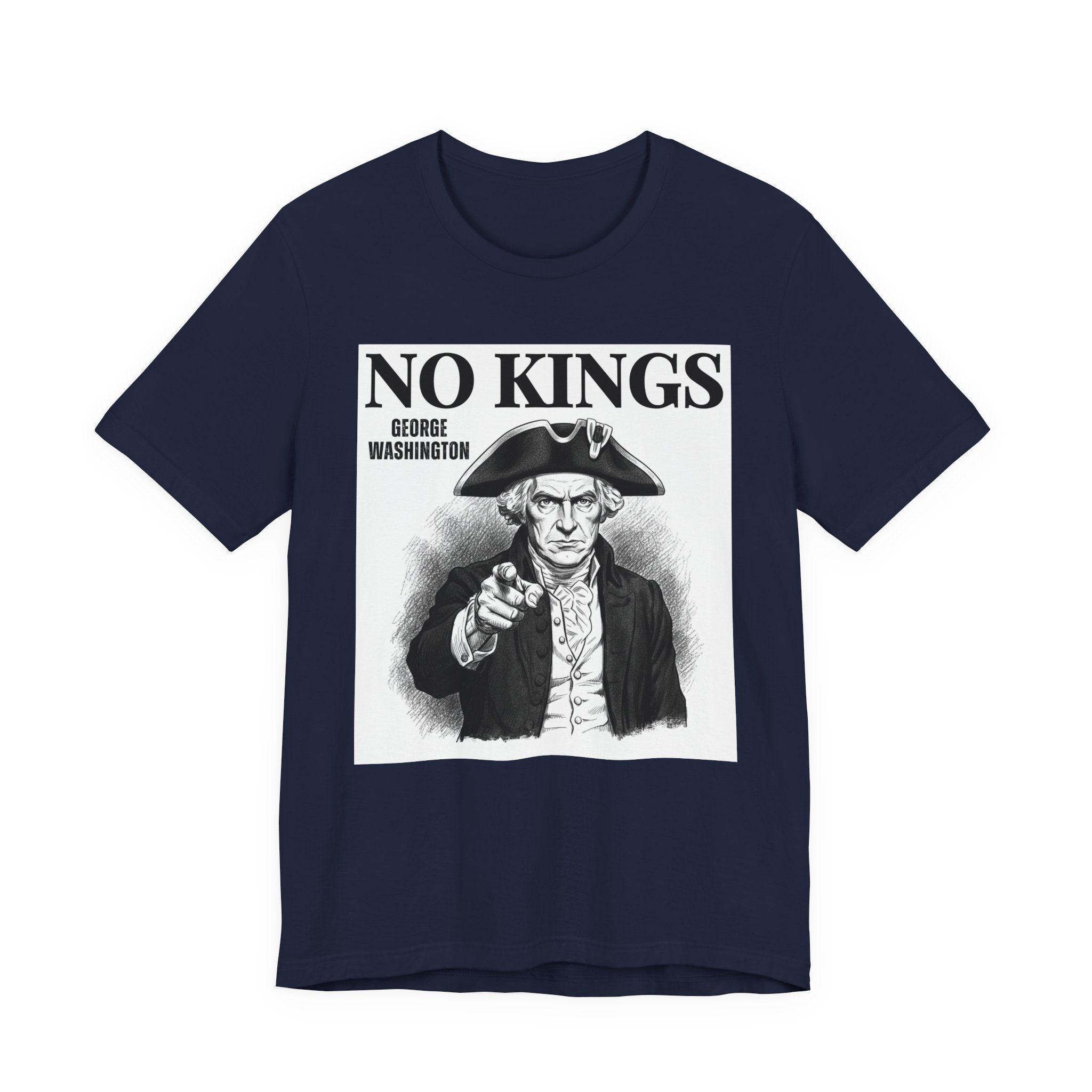 No Kings: George Washington T-Shirt