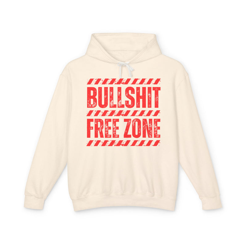 Bullshit Free Zone’ Hoodie — Funny Boundaries Hoodie