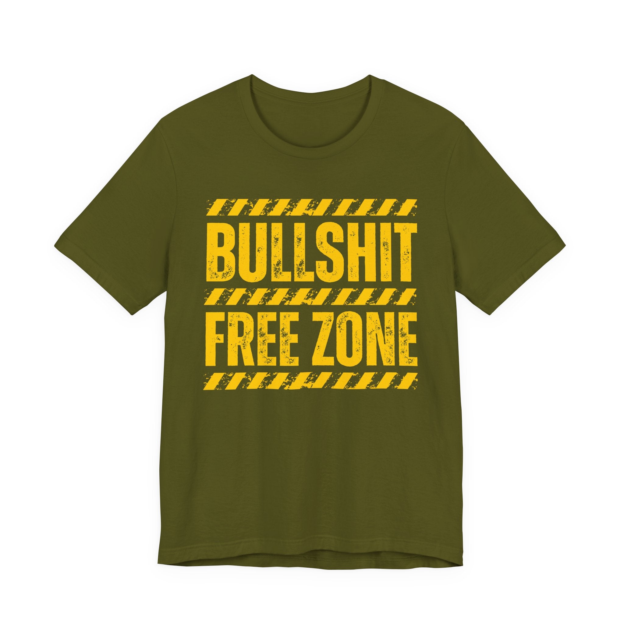 Bullshit Free Zone － Funny Energy T-shirt