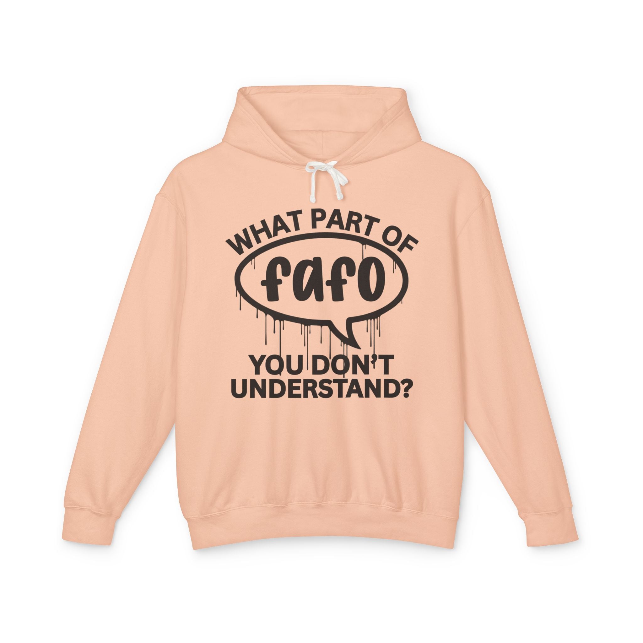 What Part of FAFO You Don't Understand? Bold Statement Hoodie
