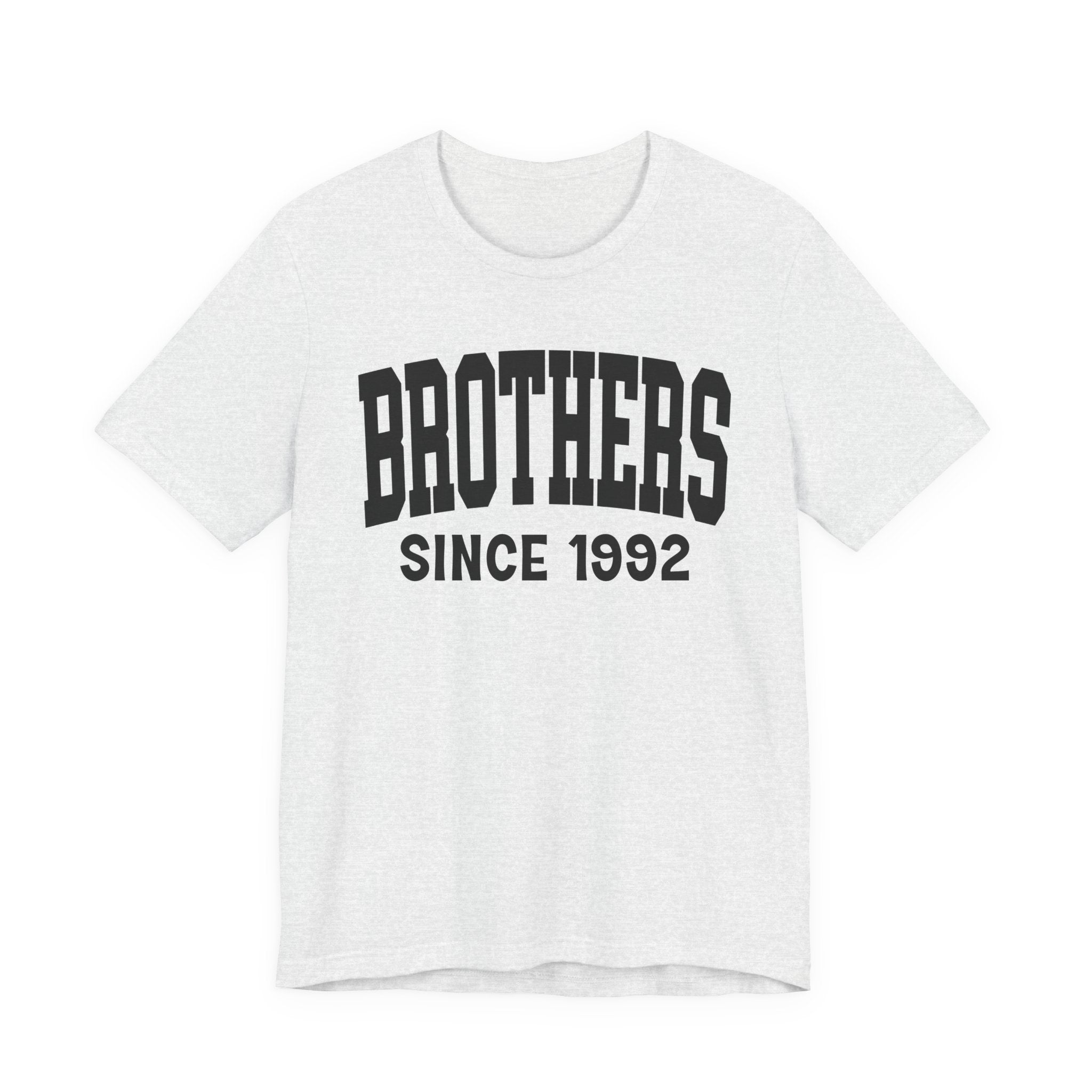 Brothers Personalization T-Shirt - Add Your Special "Since Date"