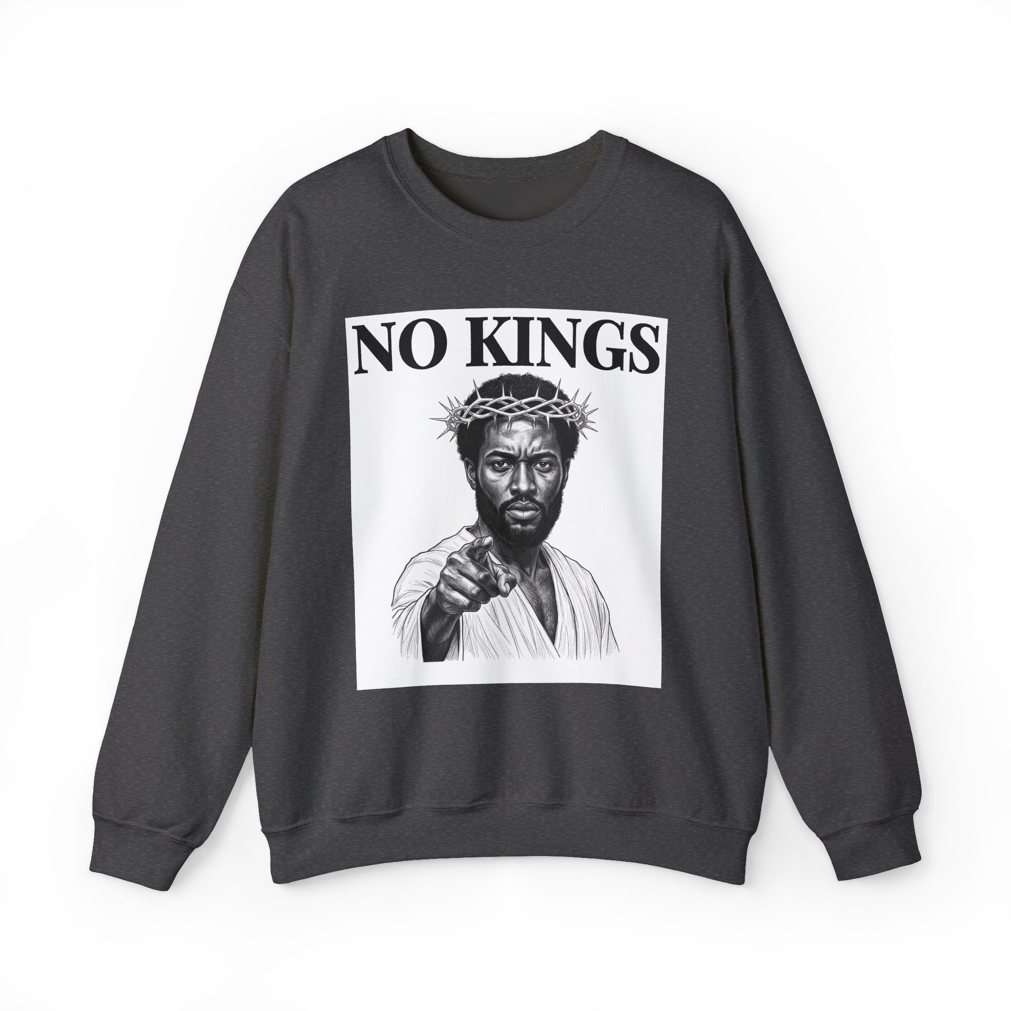 No Kings (Black Jesus) — Sweatshirt