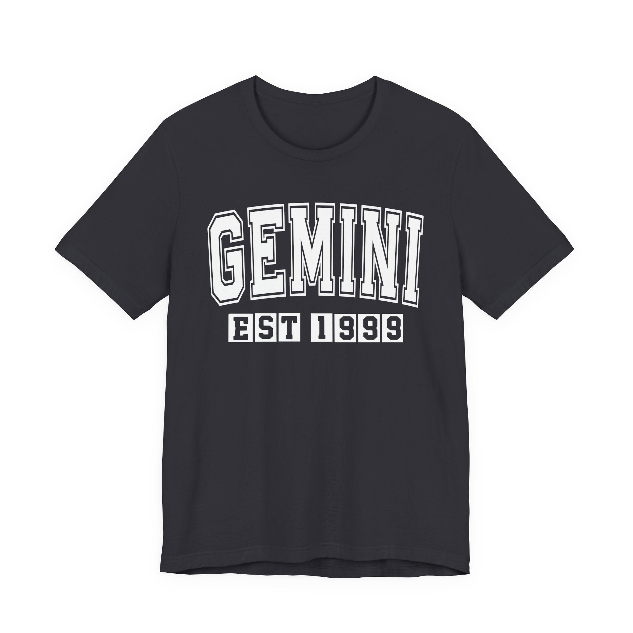 Gemini EST (YEAR) Personalization — Zodiac Birthday Tee Shirt