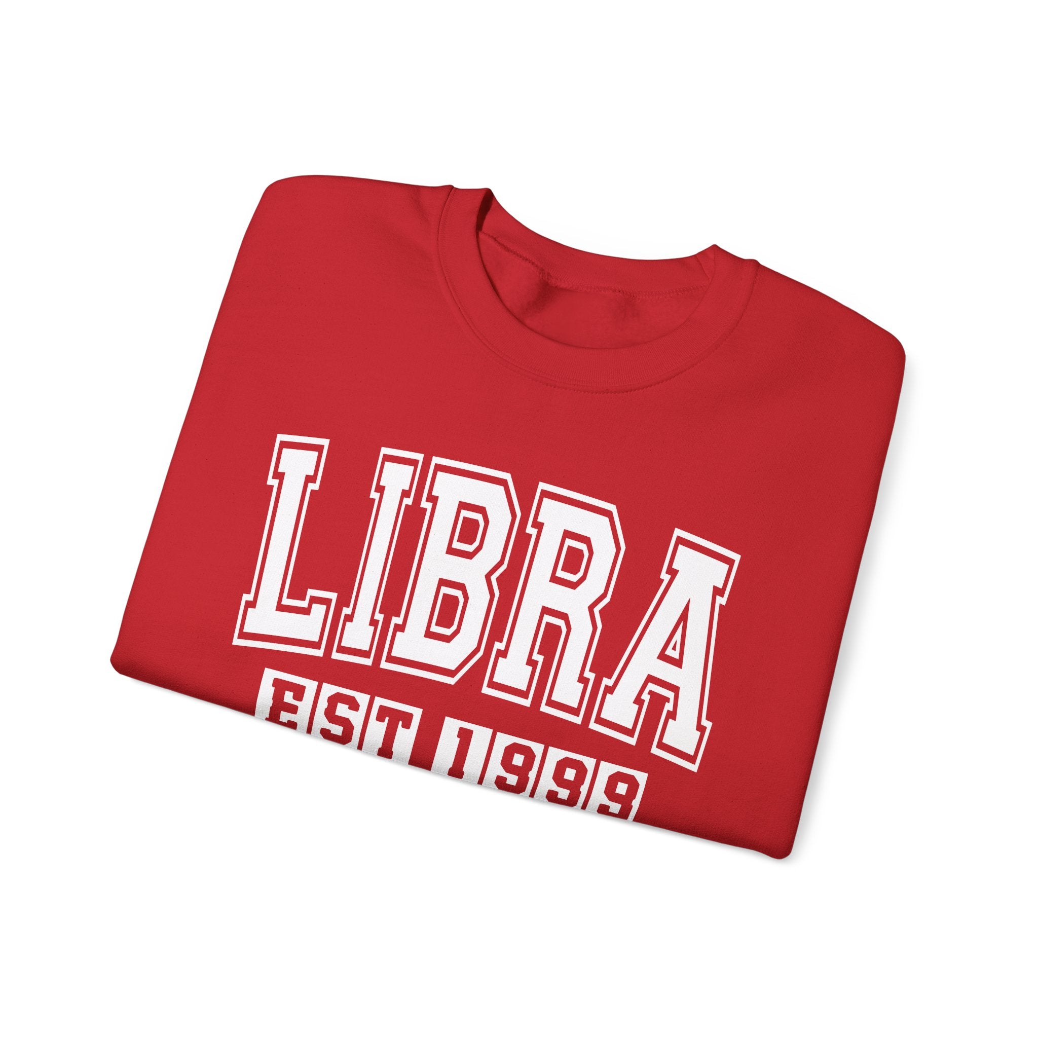 Libra (EST YEAR) Personalization — Zodiac Graphic Sweatshirt