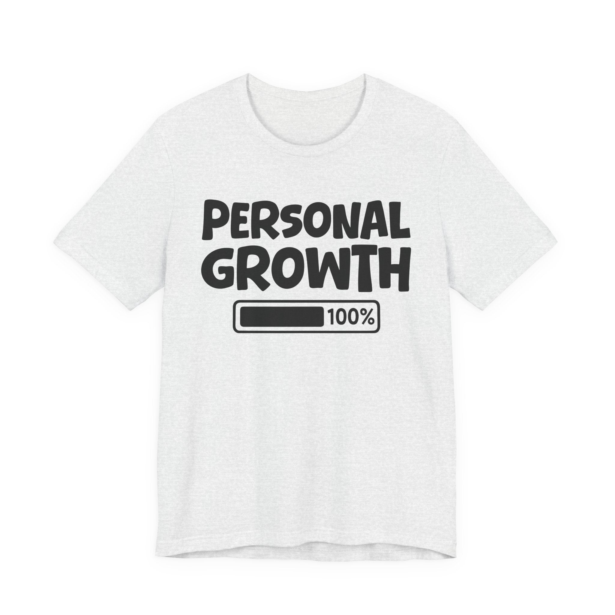 Personal Growth - T-Shirt – Bold Protest Graphic Tee with Raised Fist