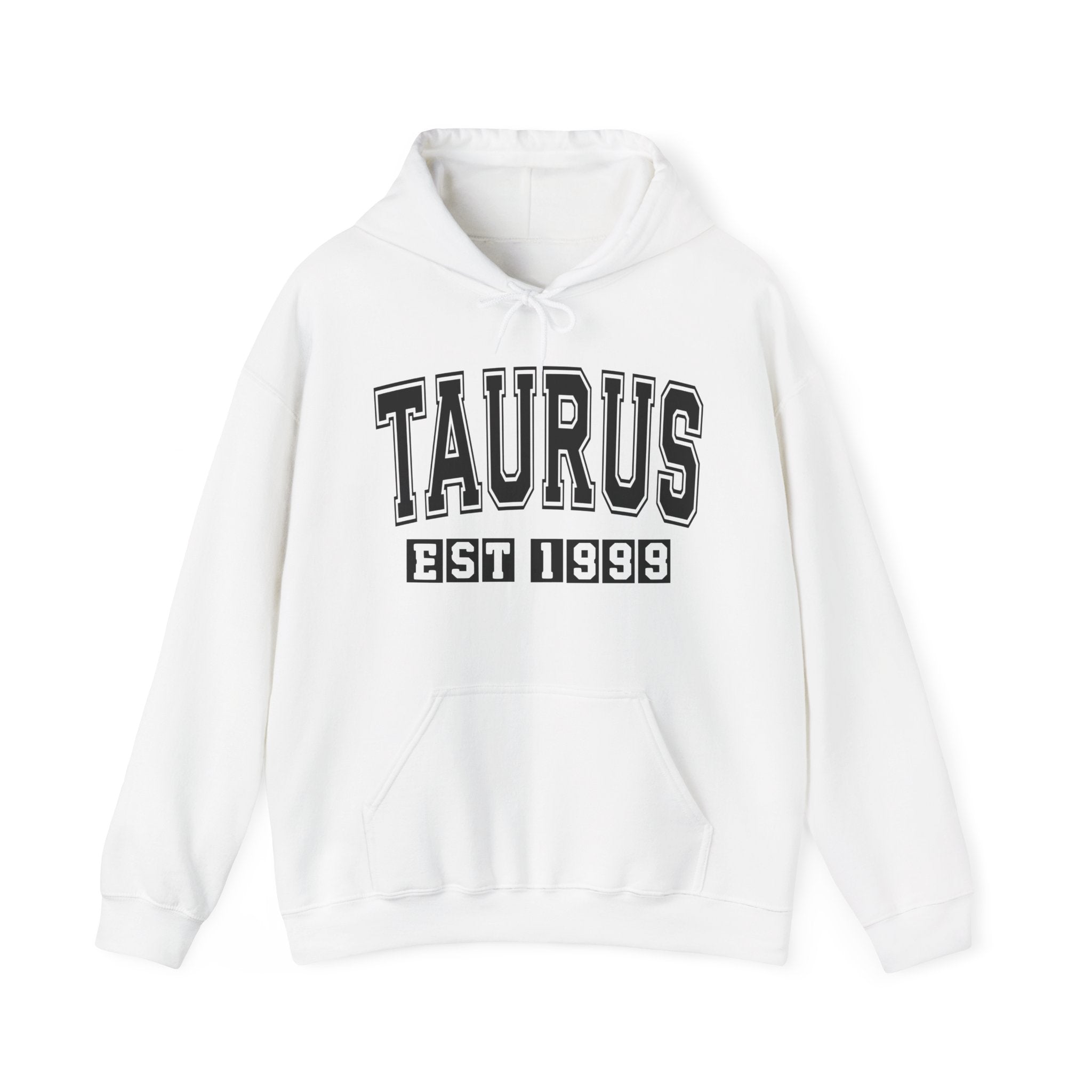Taurus (EST YEAR) Personalization — Zodiac Birthday Year Hoodie