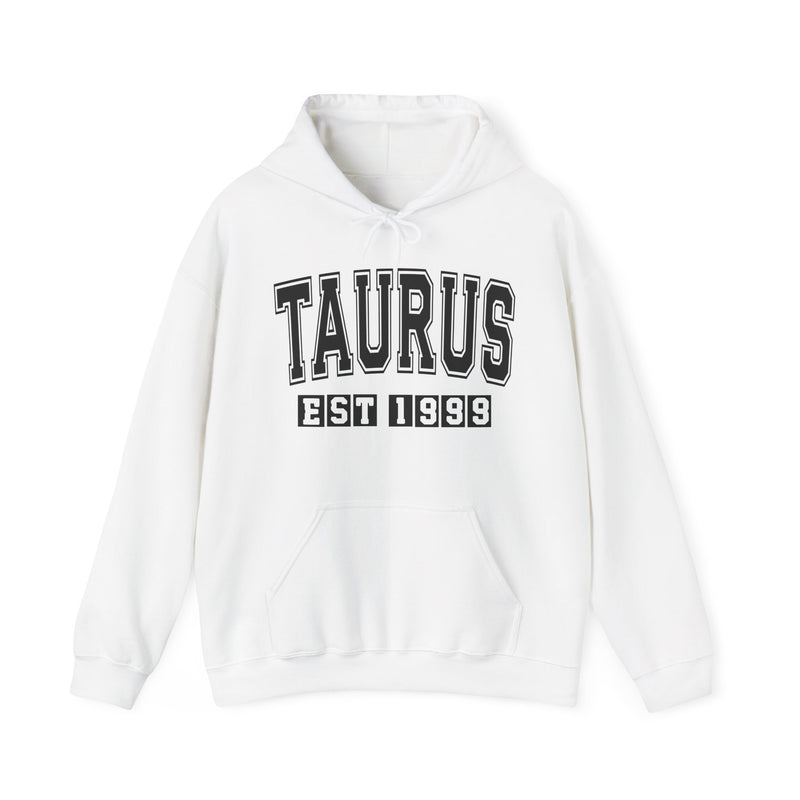 Taurus (EST YEAR) Personalization — Zodiac Birthday Year Hoodie