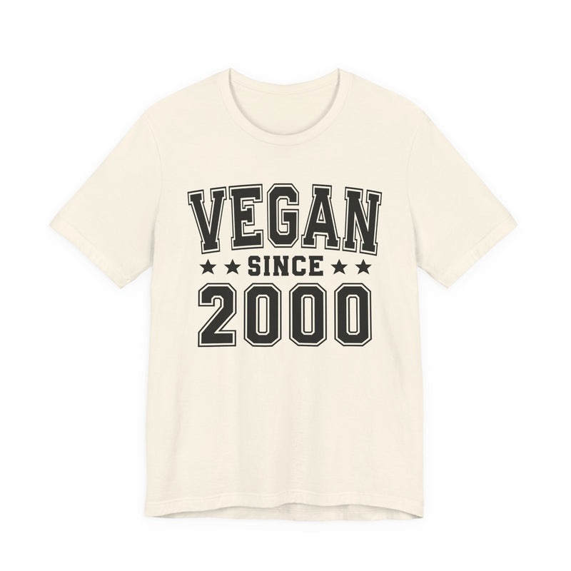Vegan Since (Personalized Date) —  Bride/Married T-shirt, Wedding & Anniversary Gift