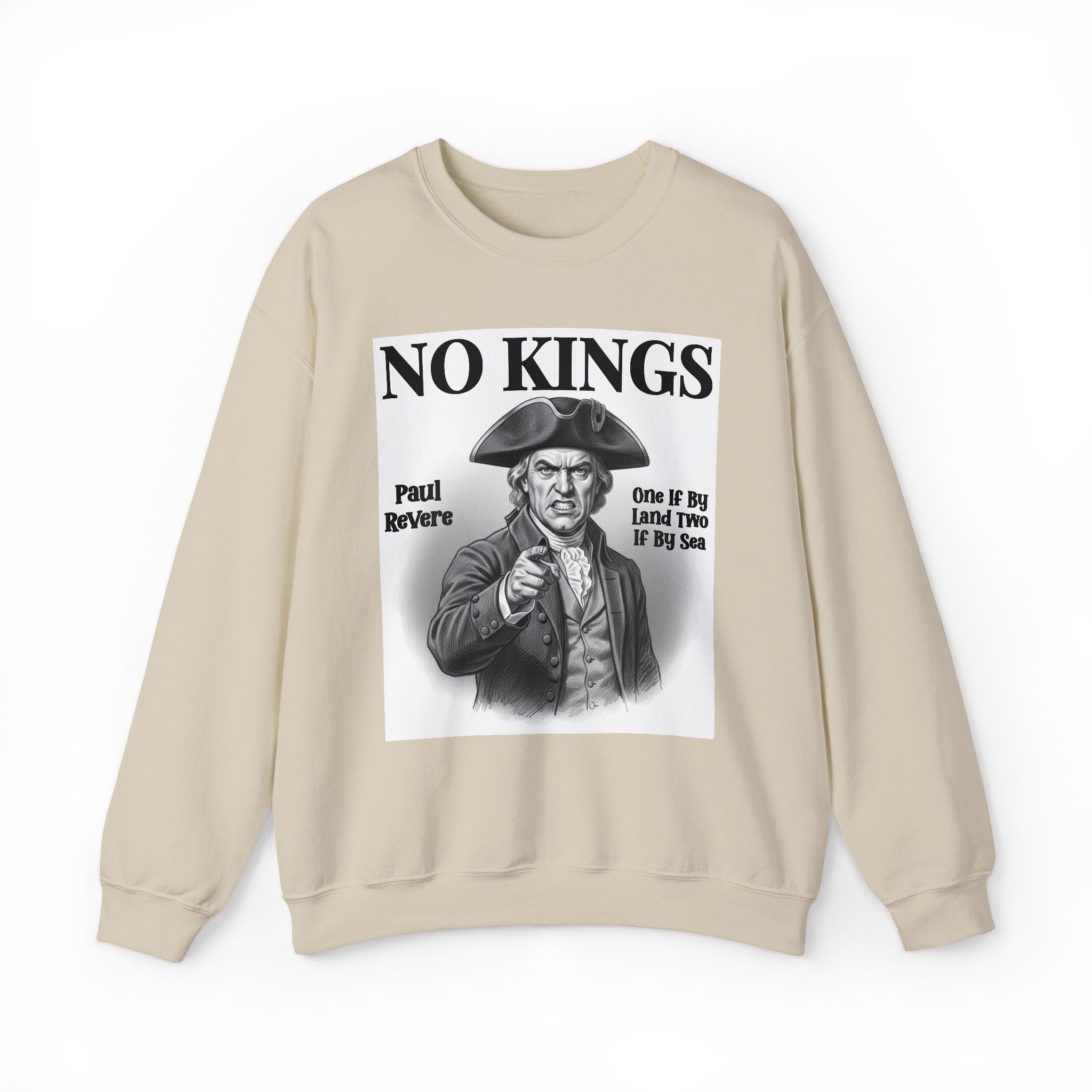 No Kings Paul Revere — Sweatshirt