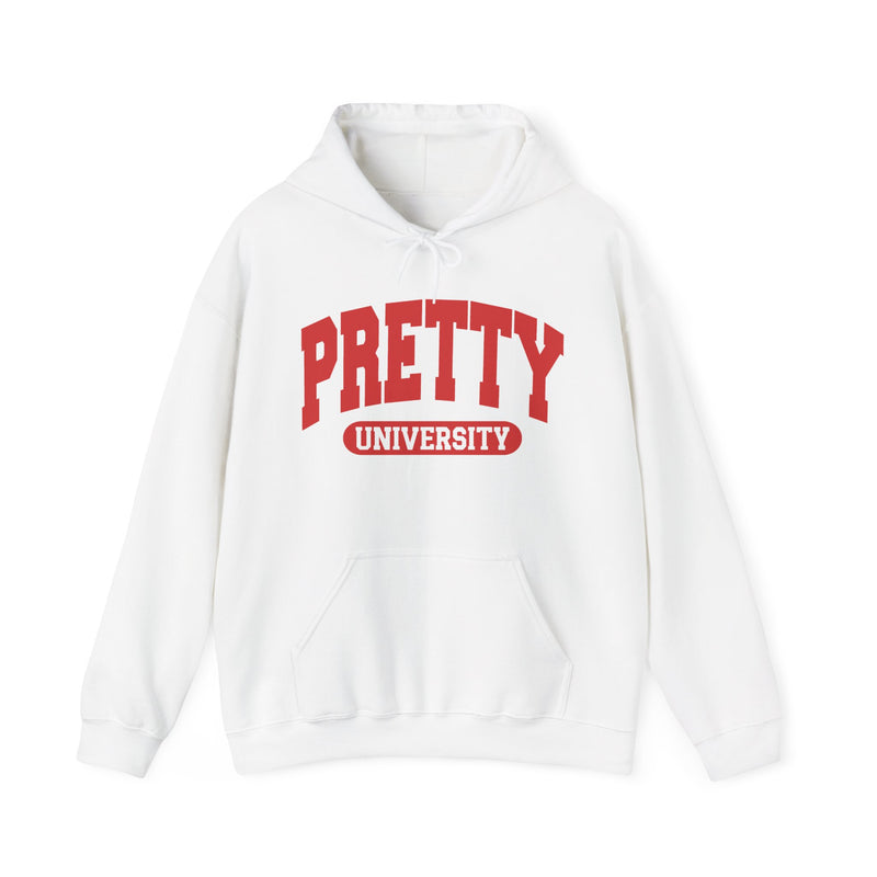 Pretty University — Retro Collegiate Hoodie