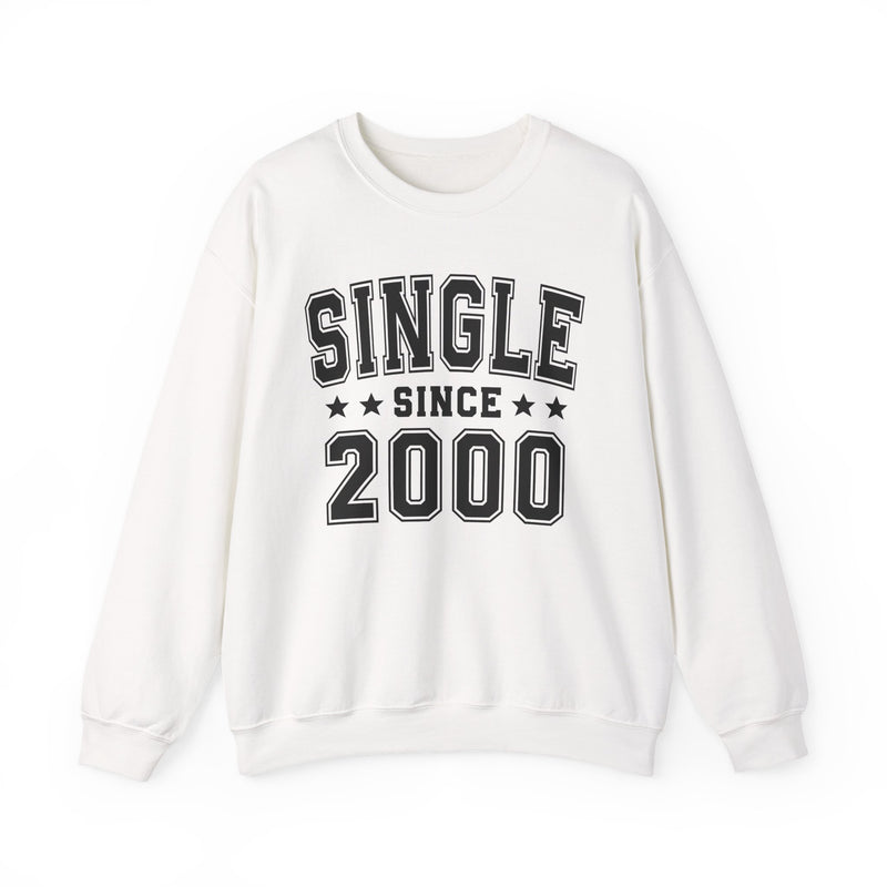 Single Since (Personalized Date) —  Relationship Milestone Sweatshirt