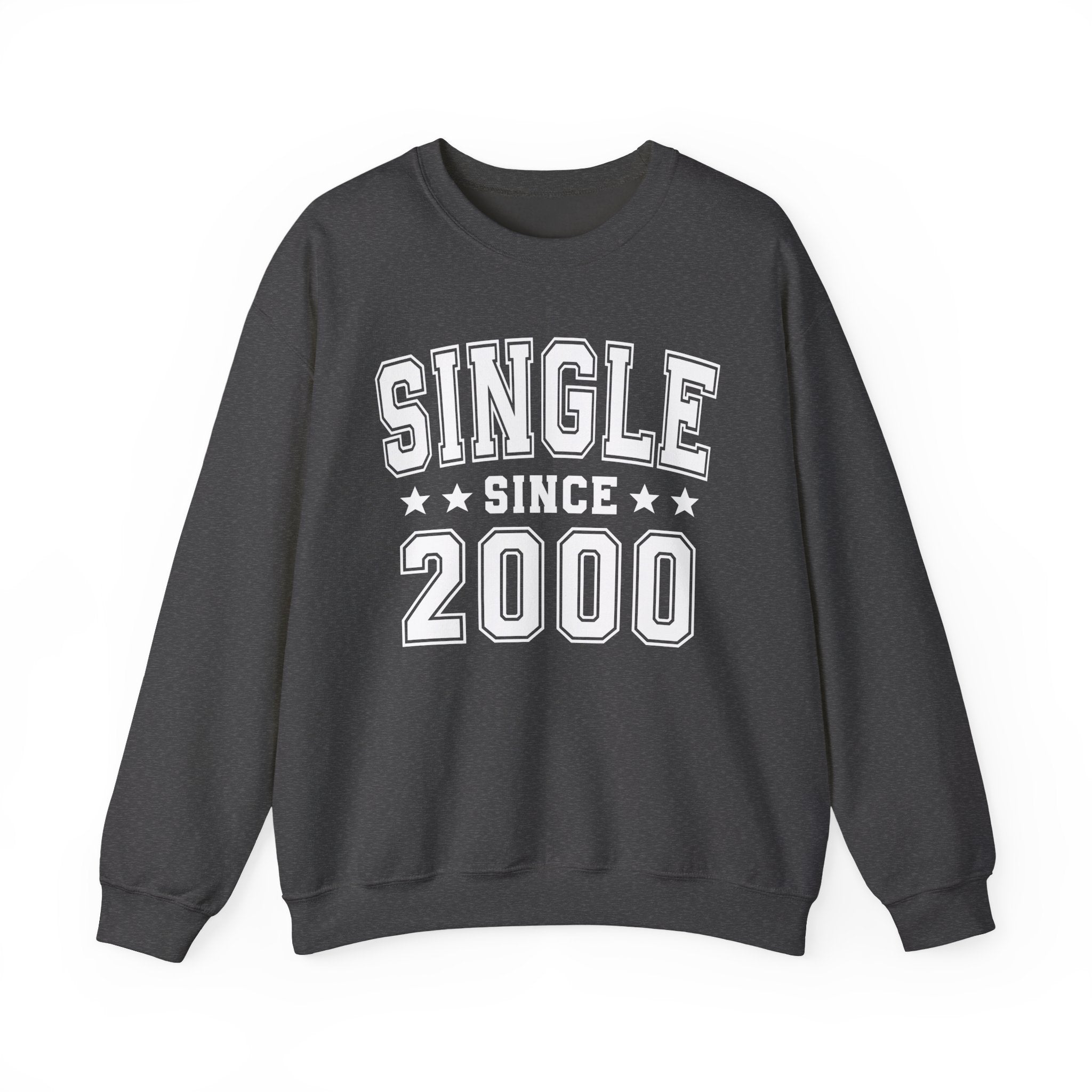 Single Since (Personalized Date) —  Relationship Milestone Sweatshirt