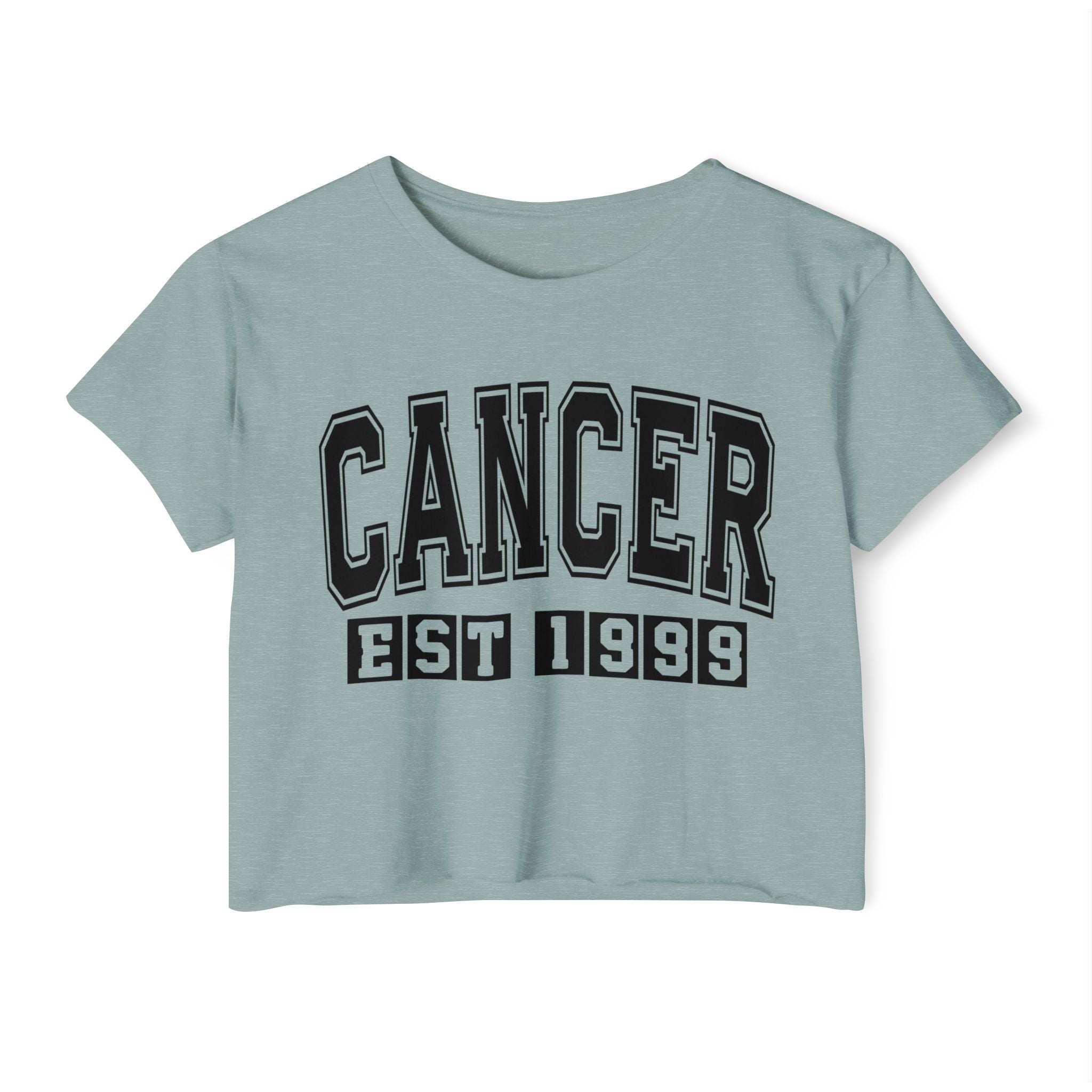 Cancer EST (YEAR) Personalization -  Crop Top