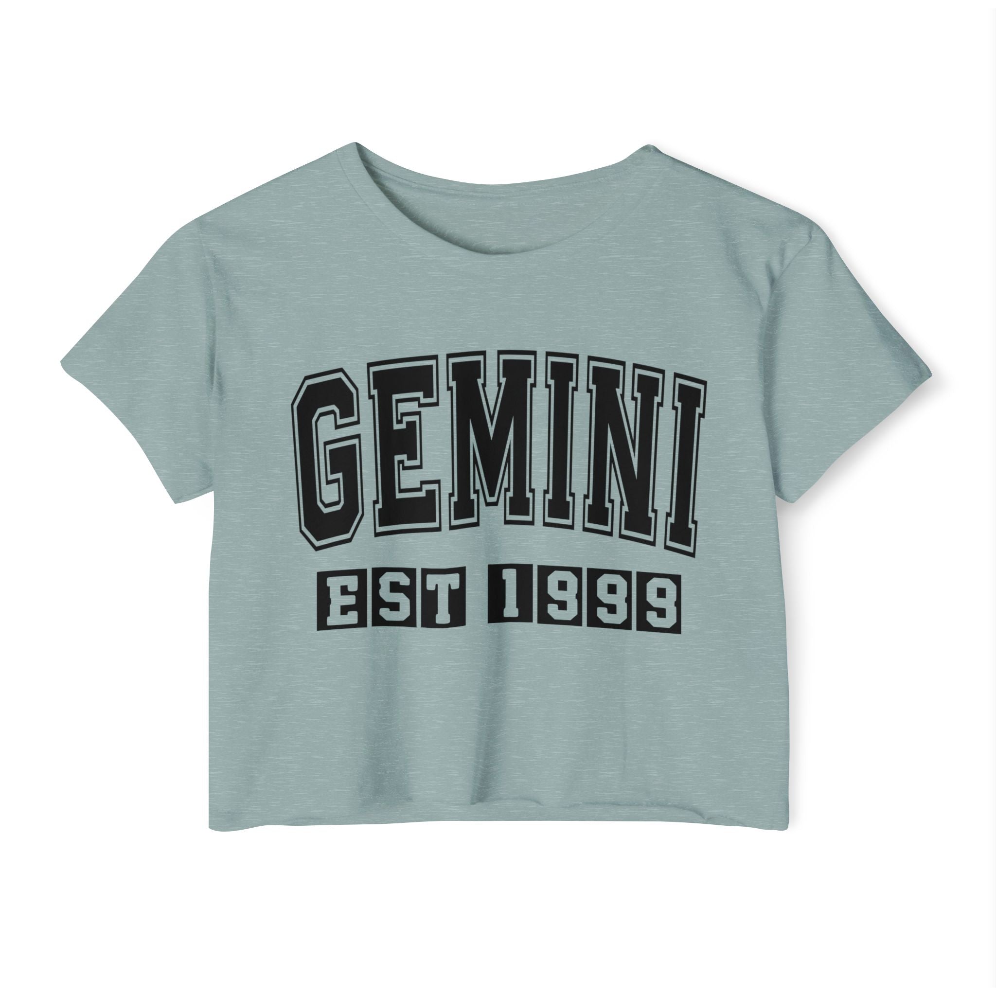 Gemini EST (YEAR) Personalization -  Crop Top