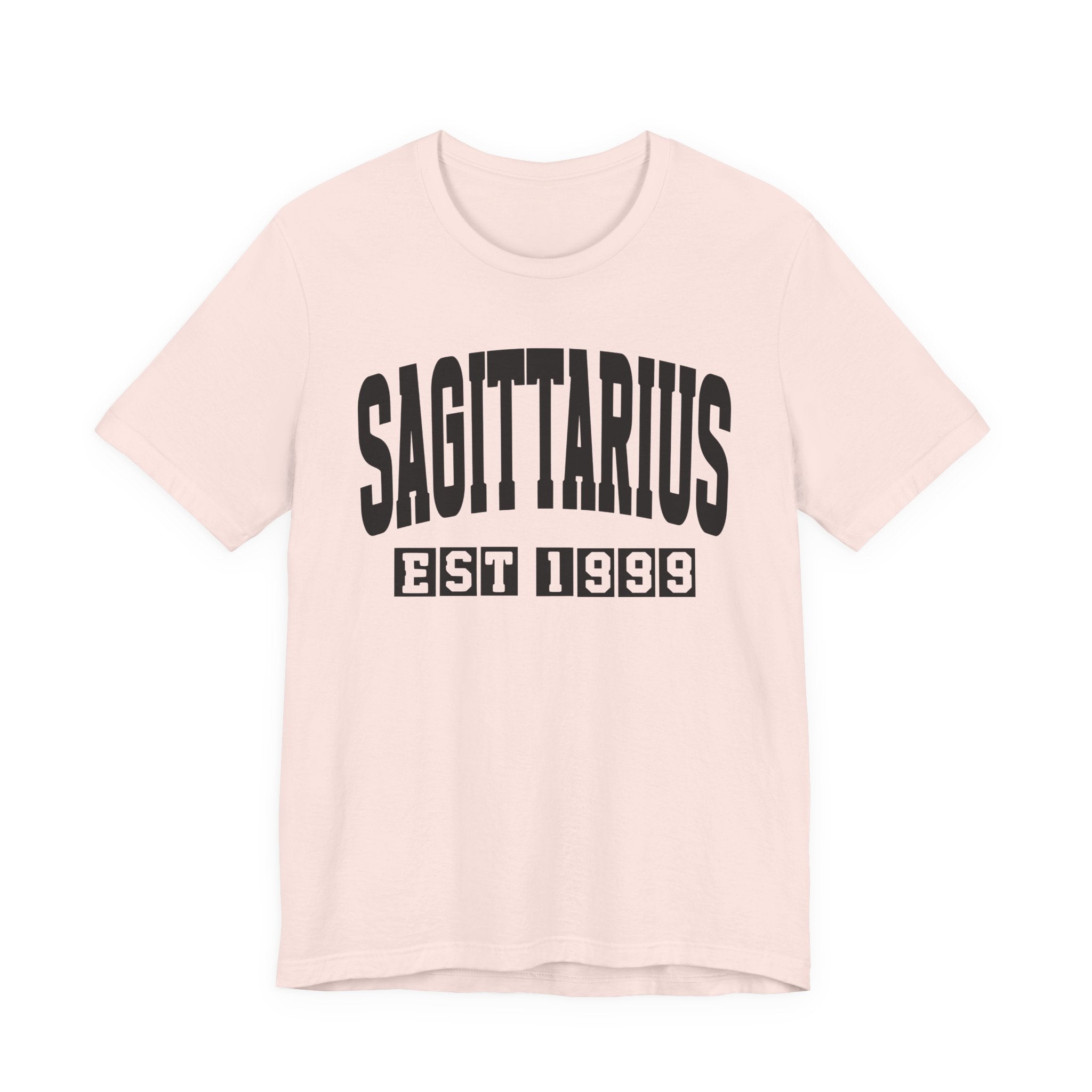 Sagittarius EST (YEAR) Personalization — Zodiac Birthday Tee Shirt