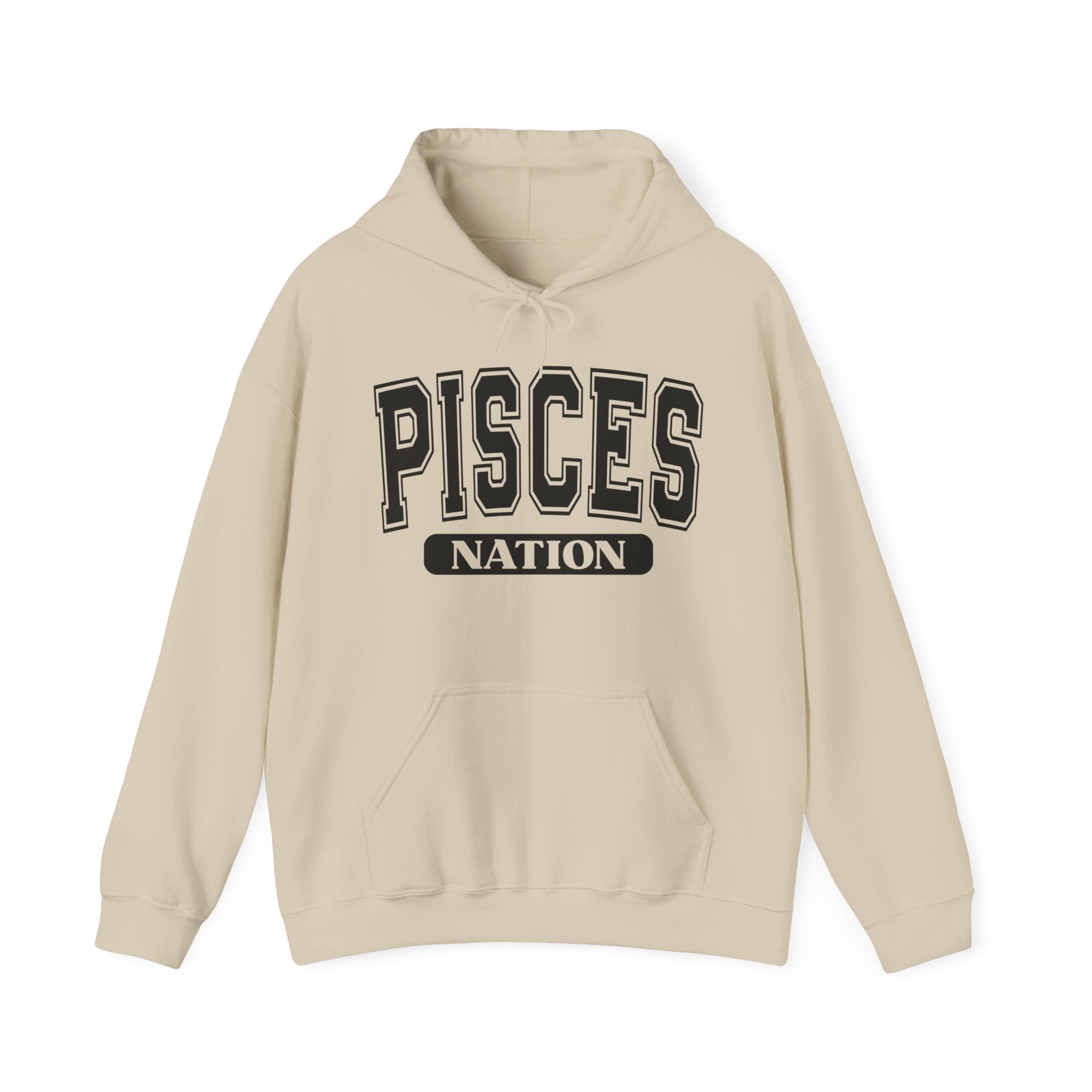 Pisces Nation Hoodie — Zodiac Graphic Pullover for Gemini Fans