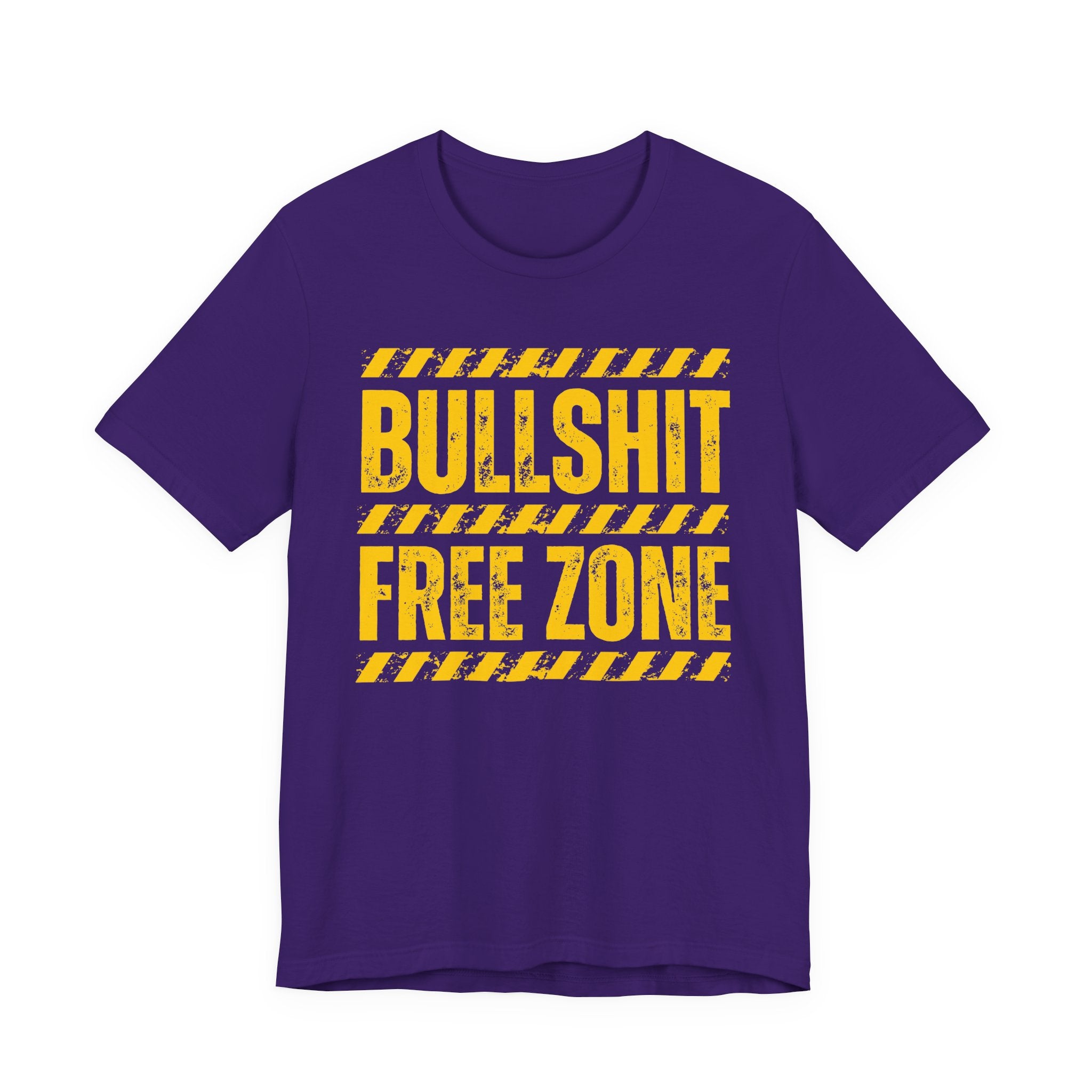 Bullshit Free Zone － Funny Energy T-shirt
