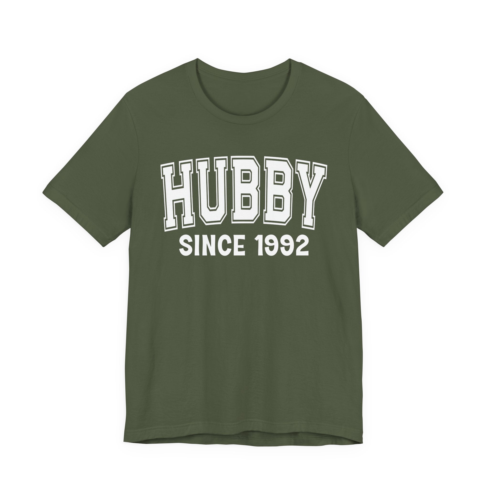 Hubby Personalization T-Shirt - Add Your Special "Since Date"