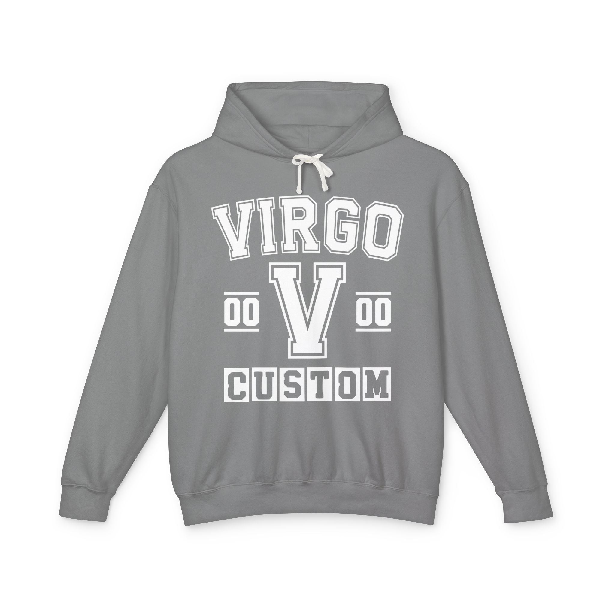 Custom Virgo Varsity Hoodie - Customize Birthday Day/Month/Year - Customize Gemini Season/Nation