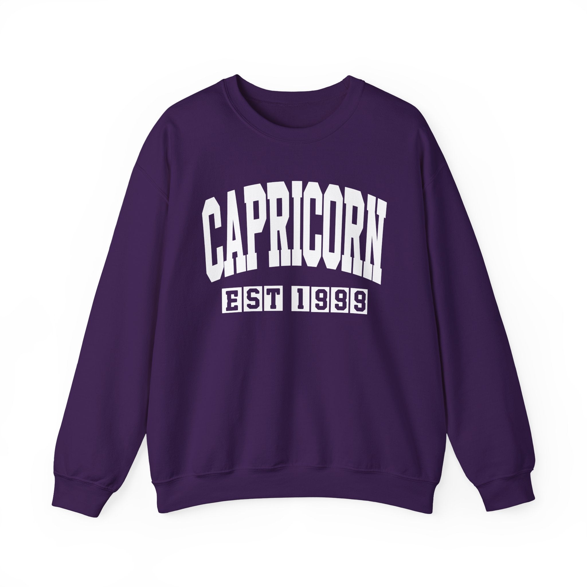 Capricorn (EST YEAR) Personalization — Zodiac Graphic Sweatshirt