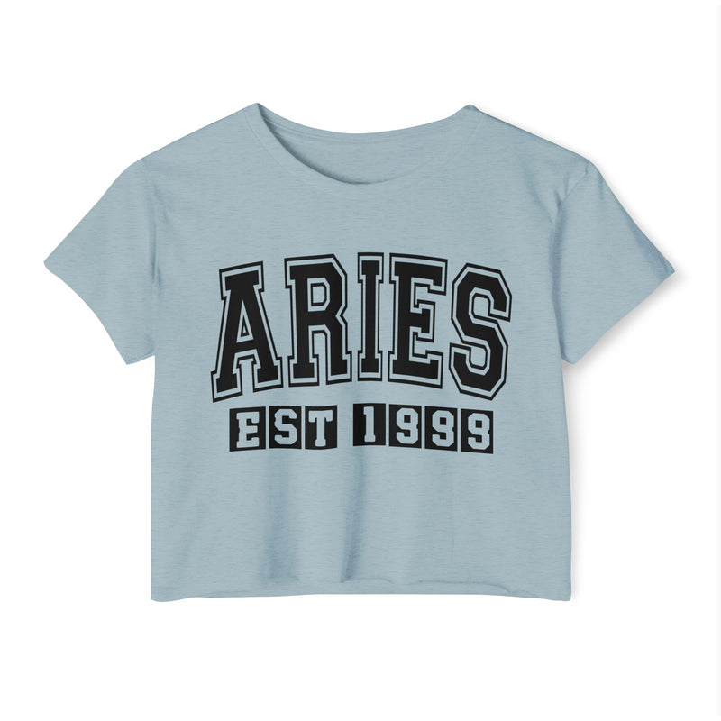 Aries EST (YEAR) Personalization —  Crop Top