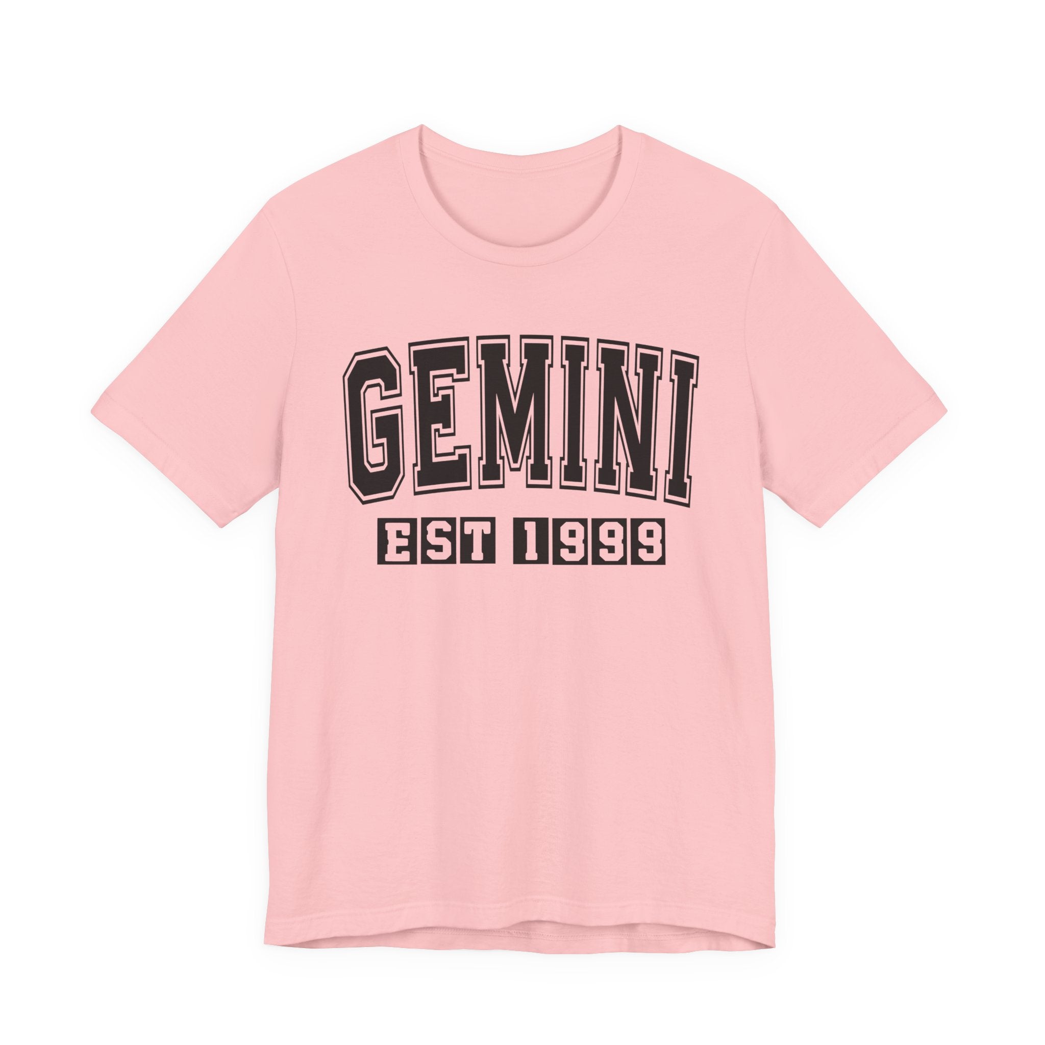 Gemini EST (YEAR) Personalization — Zodiac Birthday Tee Shirt