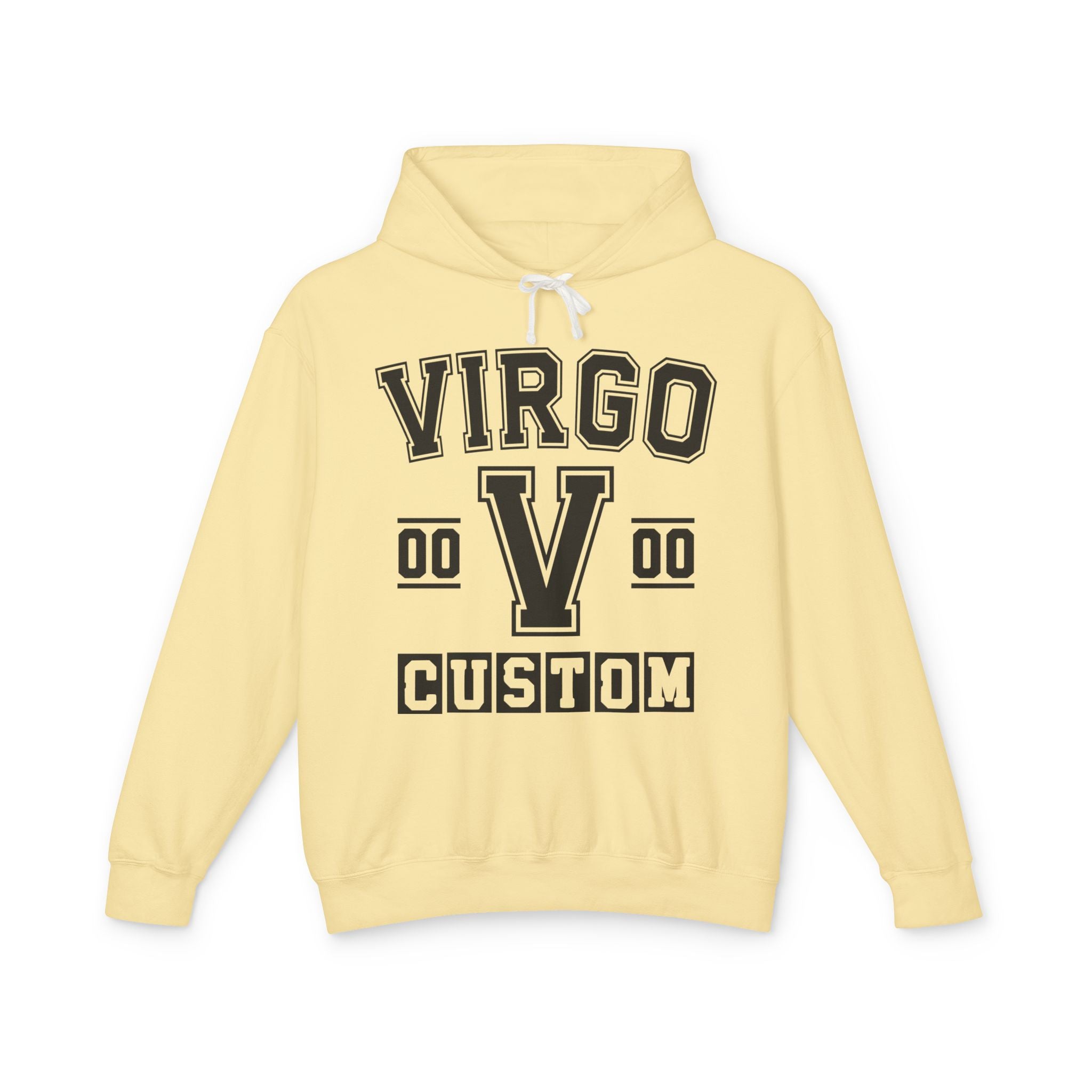 Custom Virgo Varsity Hoodie - Customize Birthday Day/Month/Year - Customize Gemini Season/Nation